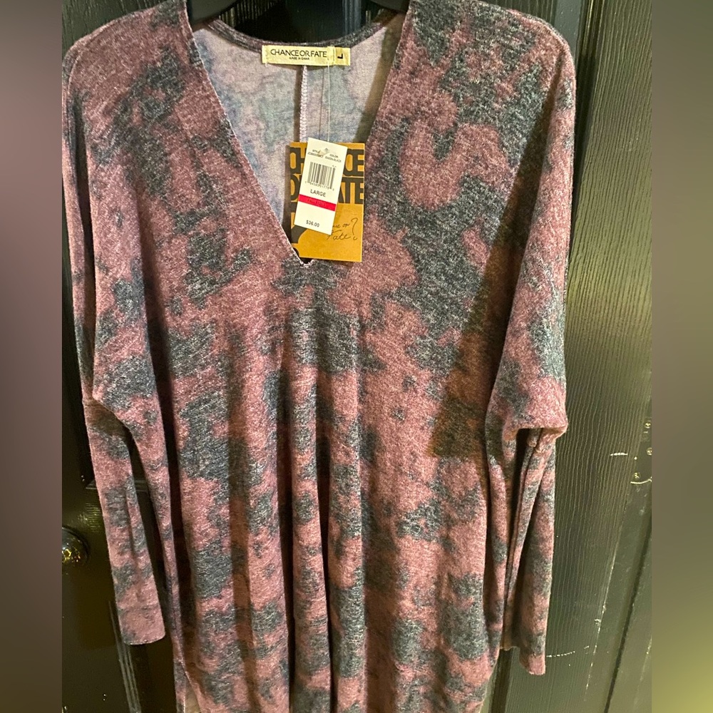 Chance or Fate long sleeve tunic